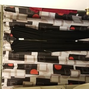 Ladies Black Jumpsuit Size L